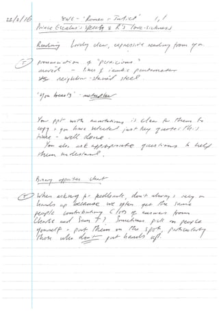 8NE Lesson 7 feedback