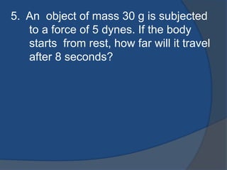 8 Newton S Laws Of Motion