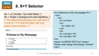 Style and Selector Part2 | PDF