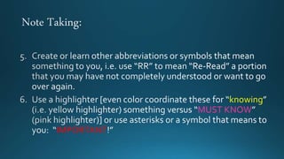 knowing
MUST KNOW
IMPORTANT