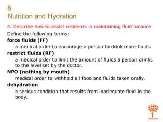 Nutrition and hydration | PPT