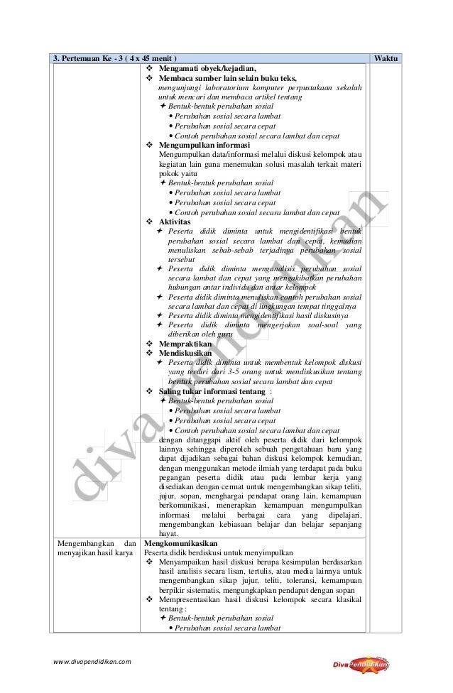 RPP Revisi 2017 Mata Pelajaran Sosiologi Kelas XII SMA