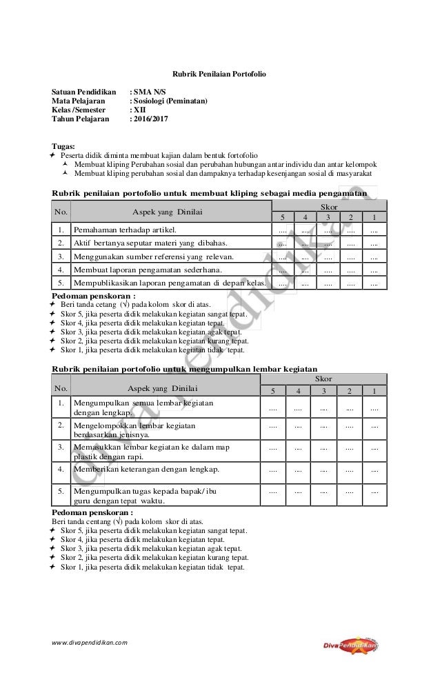 RPP Revisi 2017 Mata Pelajaran Sosiologi Kelas XII SMA