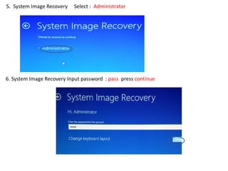 8 One Step Recovery Key F8.pptx