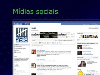 Mídias sociais 