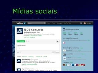 Mídias sociais 