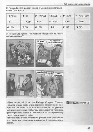 Основи здоров’я 8 клас