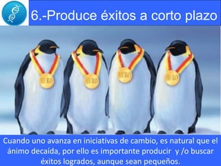 8 Pasos Para El Cambio | PPTX