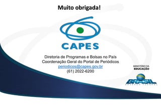 Patrícia de Almeida Silva - O papel do Portal Periódicos CAPES na democratização do acesso à informação científica