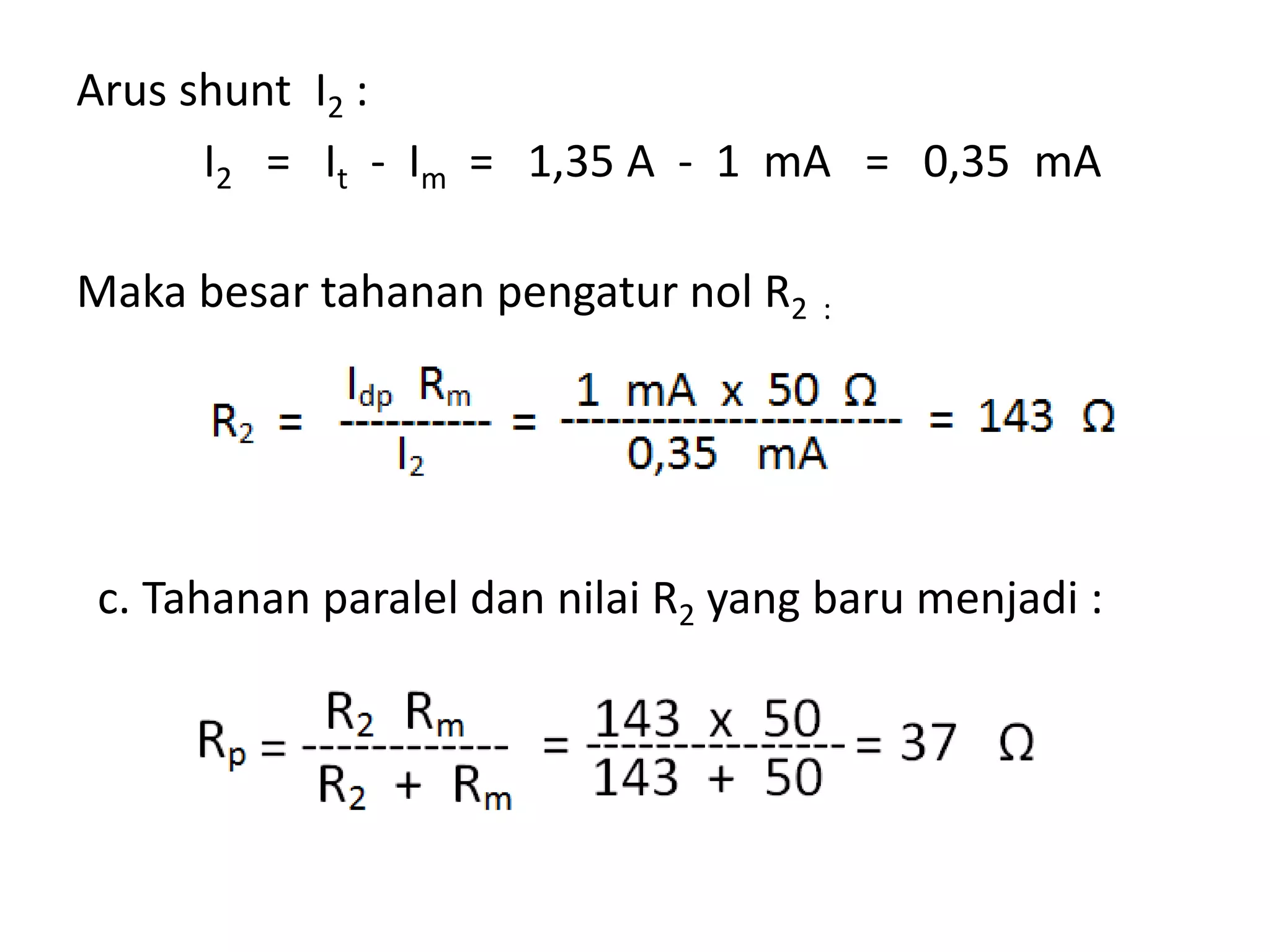 8 pengukuran tahanan | PPTX