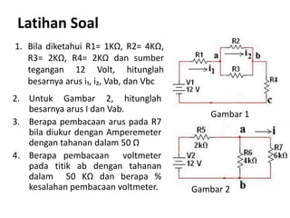 8 pengukuran tahanan | PPTX
