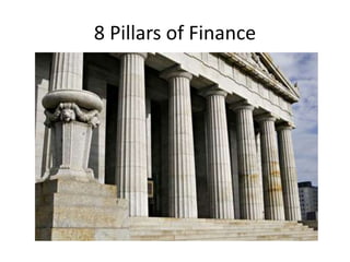 8 Pillars of Finance
 