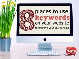 8 Places to use Keywords on Your Website