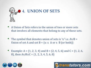 8 points you must to know about set theory | PPTX