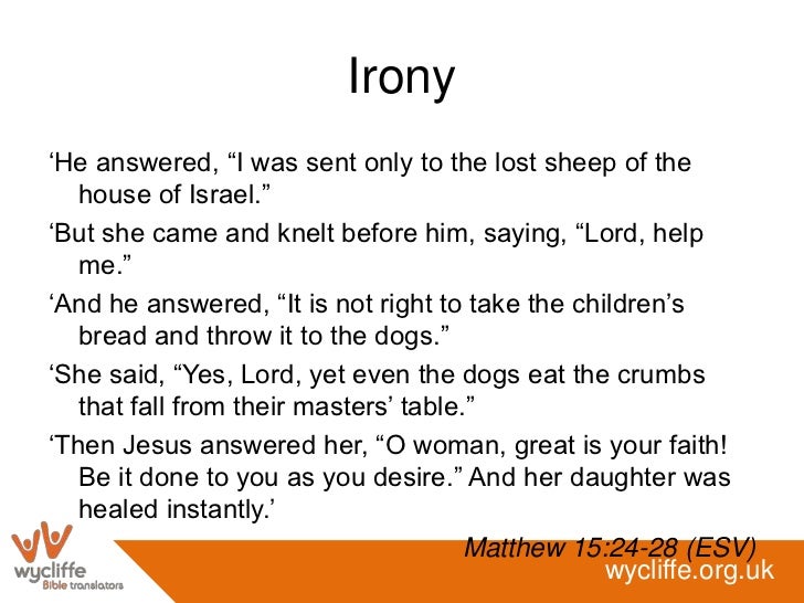 Does the Bible mean what it says?