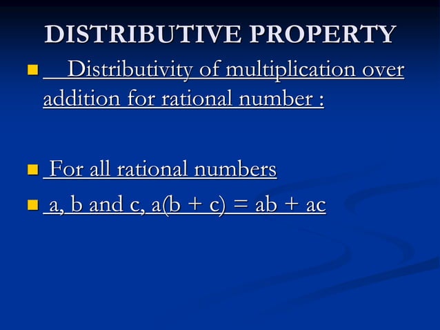 Properties of rational number explained
