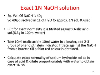 Preparation Of Solutions pptx