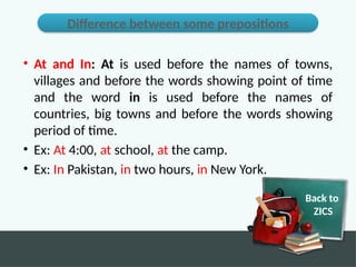 What is Preposition and why we use it in English? | PPTX