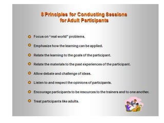 8 Principles Of Adult Learning