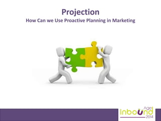 Projection 
How Can we Use Proactive Planning in Marketing 
 