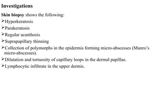 Psoriasis an infection caused by virus in derma | PPTX