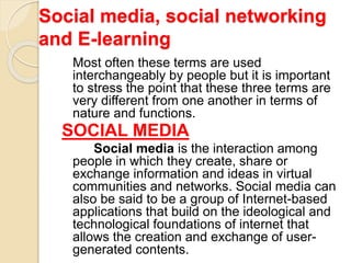 Social Media in Education | PPTX