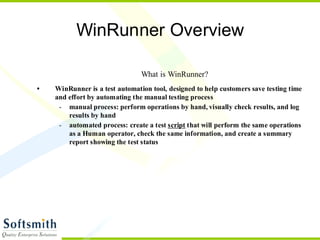 Winrunner | PDF