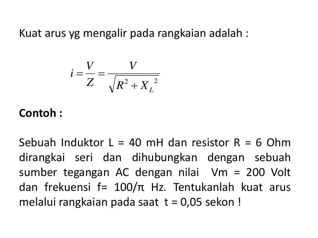 8 rangkaian rlc seri