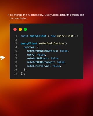 Reasons to use React Query | PDF