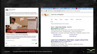 11/29/2016 Copyright © MERITAS DIGITAL MARKETING By Kris Haris.All Rights Reserved. 31
 