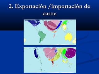 22.. EExxppoorrttaacciióónn //iimmppoorrttaacciióónn ddee 
ccaarrnnee 
 