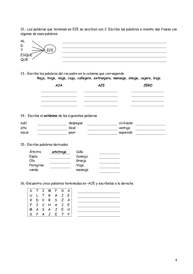 8 reglas ortográficas