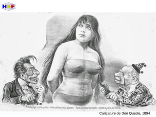 Caricature de Don Quijote, 1894
 