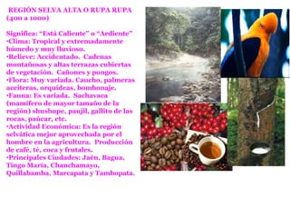 8rn OCHO REGIONES DEL PERU | PPTX