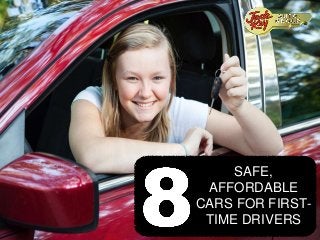 SAFE, 
AFFORDABLE 
CARS FOR FIRST-TIME 
DRIVERS 
 