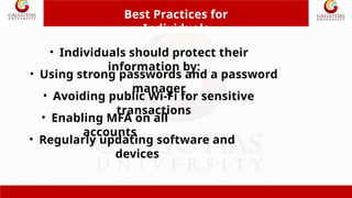 Ppt on cyber security about how to protect our data | PPTX