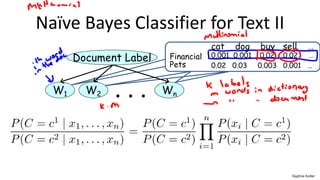 Nlp naive bayes | PPTX