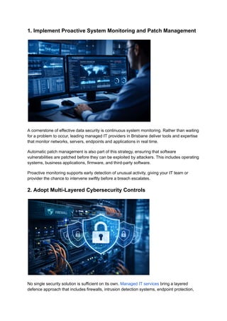 8 Smart Managed IT Strategies for Stronger Data Security in Brisbane | PDF