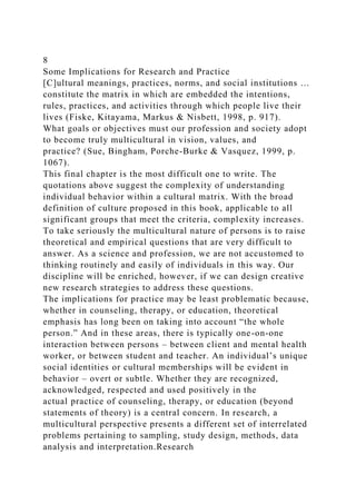 8Some Implications for Research and Practice[C]ultural meanings,.docx