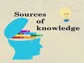 Sources of Knowledge in Philosophy of Education | PDF