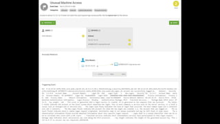 Machine Learning for Threat Detection