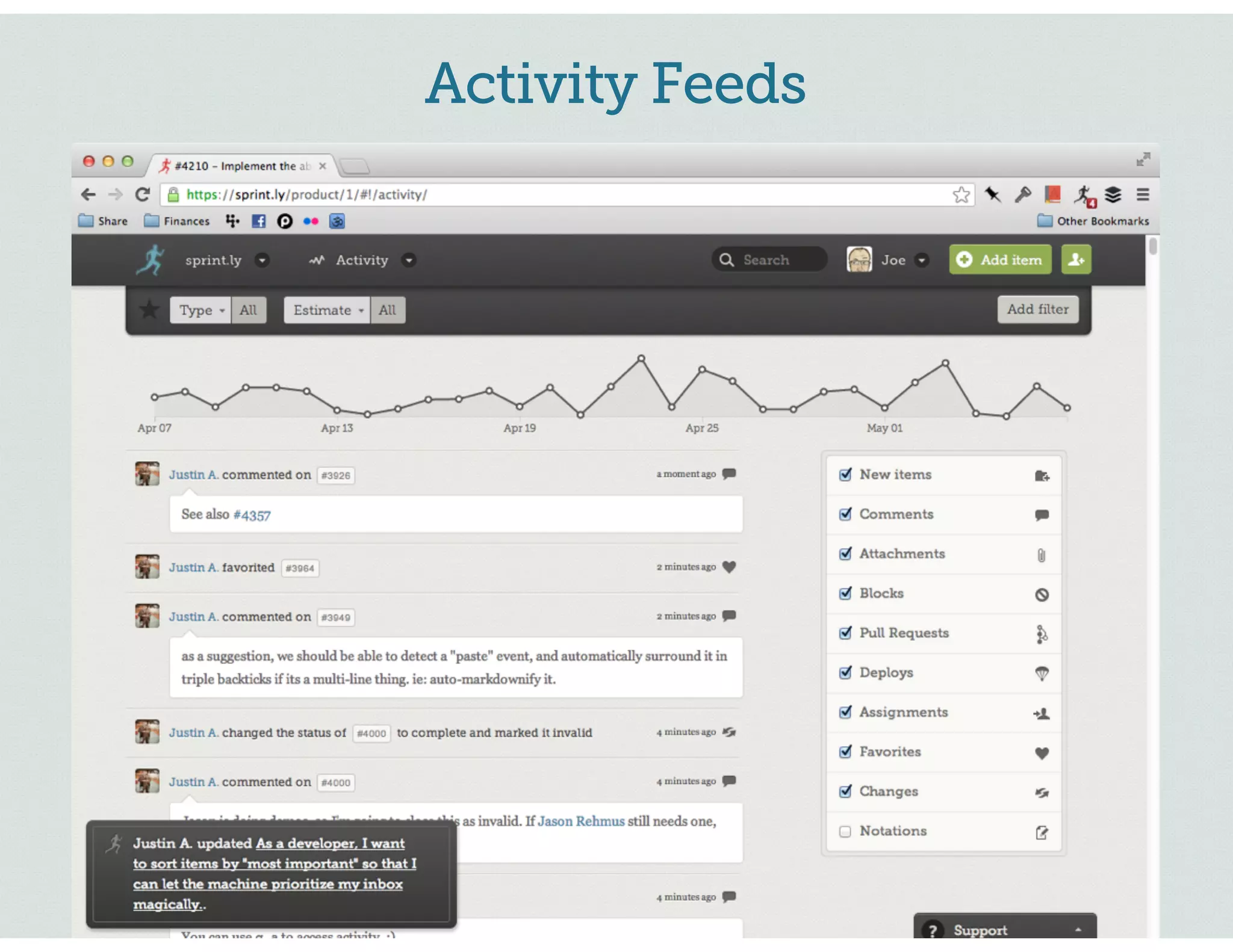 Activity Feeds