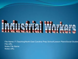 File Name: F:TeachingNorth East Carolina Prep SchoolLesson PlansSocial Studies
File URL:
Notes File Name:
Notes URL:
 