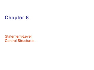 8 statement level | PPT