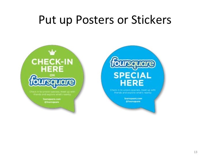 13 Put up Posters or