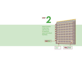 8 step LiveWall Outdoor installation guide   outdoor