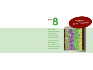 8 step LiveWall Outdoor installation guide   outdoor