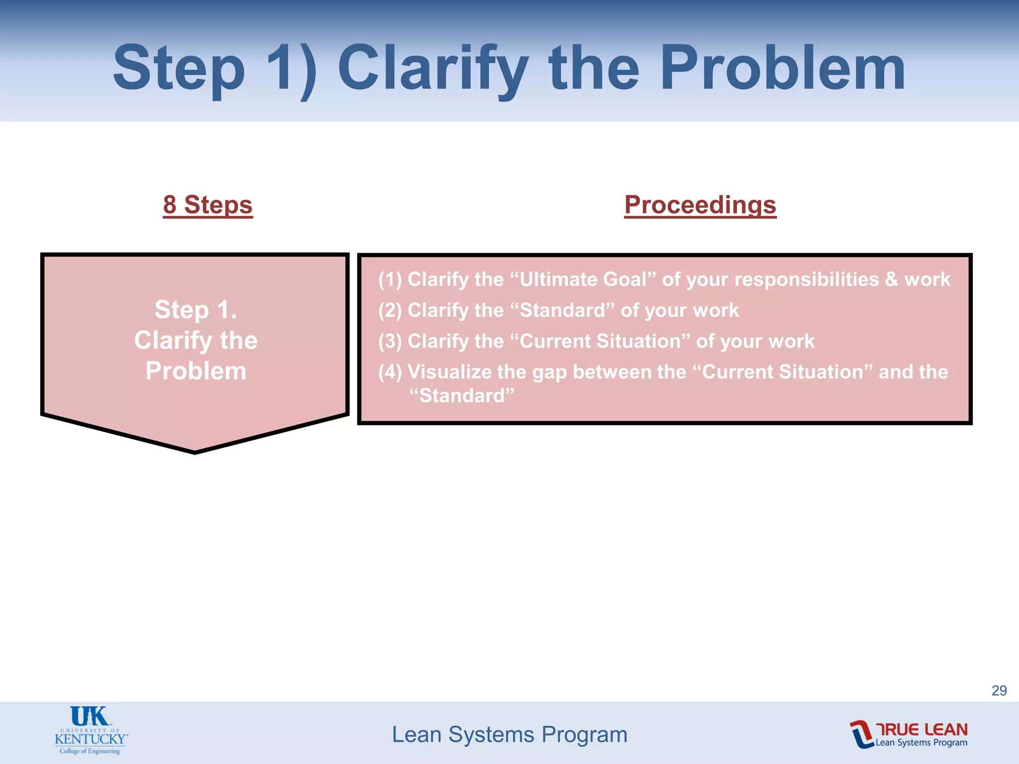 8 step Problem solving Method.pdf | Manufacturing Industry | Industries