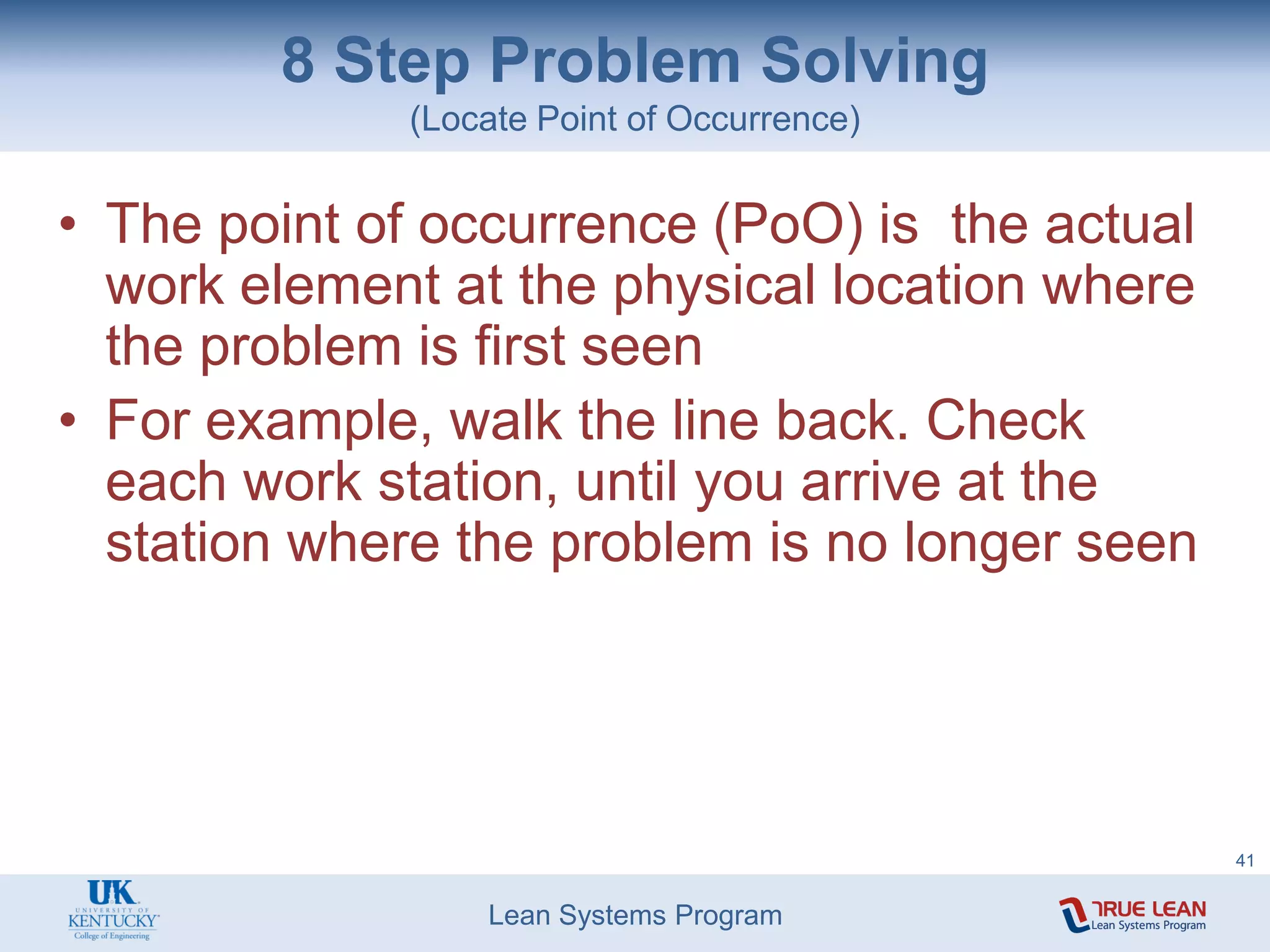 8 step Problem solving Method.pdf | Manufacturing Industry | Industries