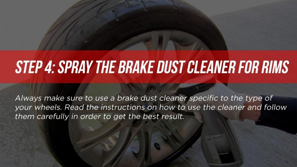 8 Steps That You Can Easily Follow To Remove Brake Dust From Alloy Wheels